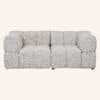 Lola Mid-Century Modern Modular Curved Sofa and Chaise Set - Thumbnail Image 5