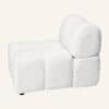 Lola Mid-Century Modern Modular Curved Sofa and Chaise Set - Thumbnail Image 23