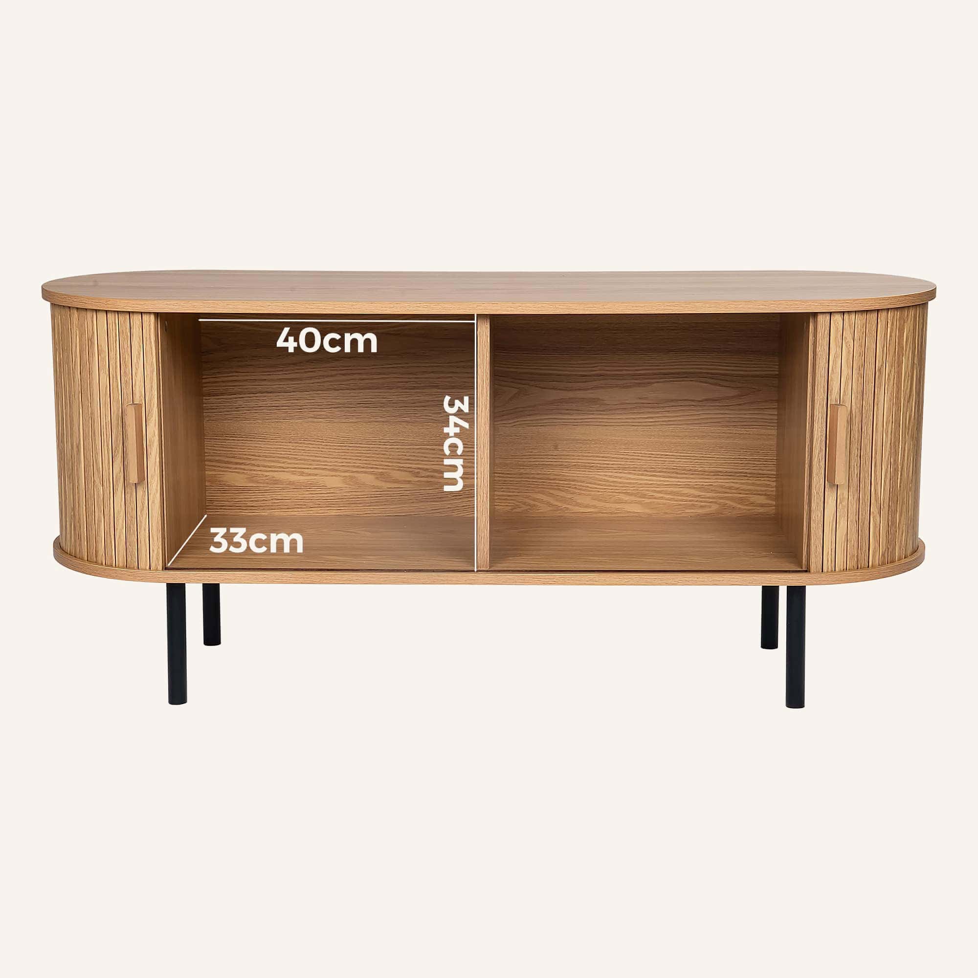 Ripple Sideboard with Sliding Doors — Earthy Elegance Redefined - Image 18