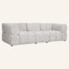 Lola 3.5 Seater Multi-Coloured Bouclé Sofa Couch - Thumbnail Image 6