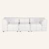 Lola 3.5 Seater Multi-Coloured Bouclé Sofa Couch - Thumbnail Image 5