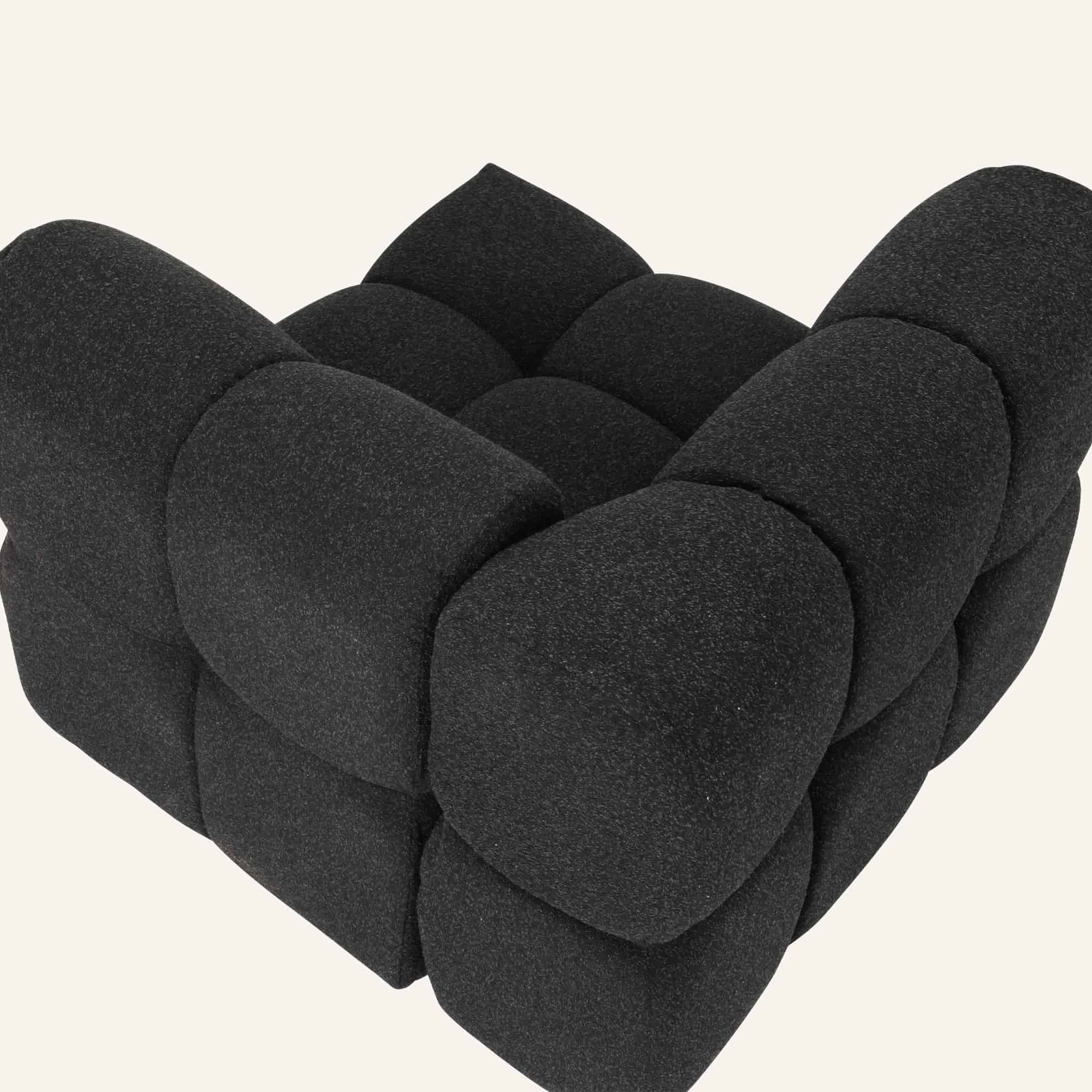 Lola Mid-Century Modern Modular Curved Sofa and Chaise Set - Image 12