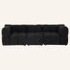 Lola 3.5 Seater Multi-Coloured Bouclé Sofa Couch - Thumbnail Image 7