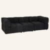 Lola 3.5 Seater Multi-Coloured Bouclé Sofa Couch - Thumbnail Image 6