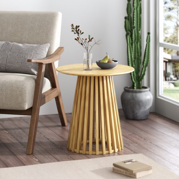 Palmer Timber Tally Natural Side Table