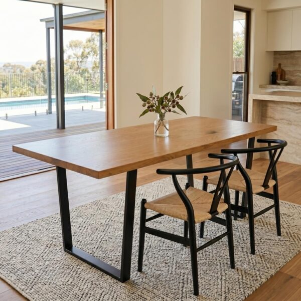 Venice Rectangular Dining Table 170cm Natural