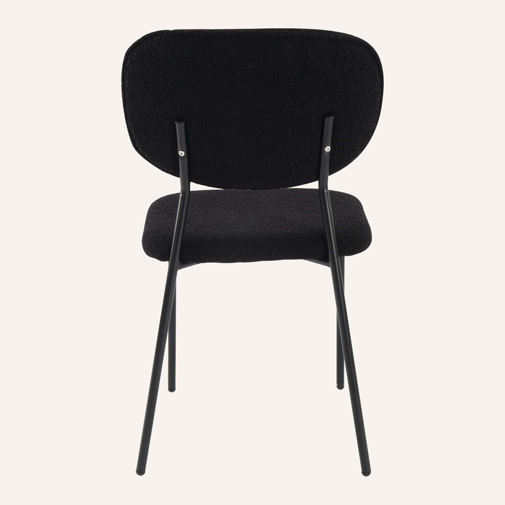 Charcoal Charm Armless Dining Chair Duo - Image 10
