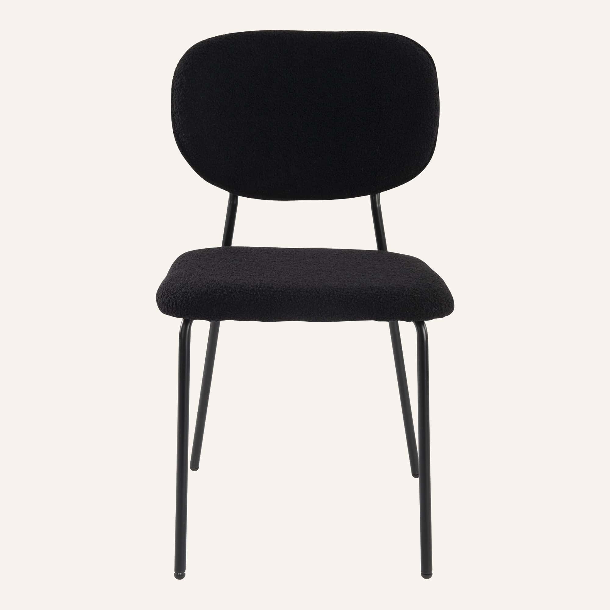 Charcoal Charm Armless Dining Chair Duo - Image 7