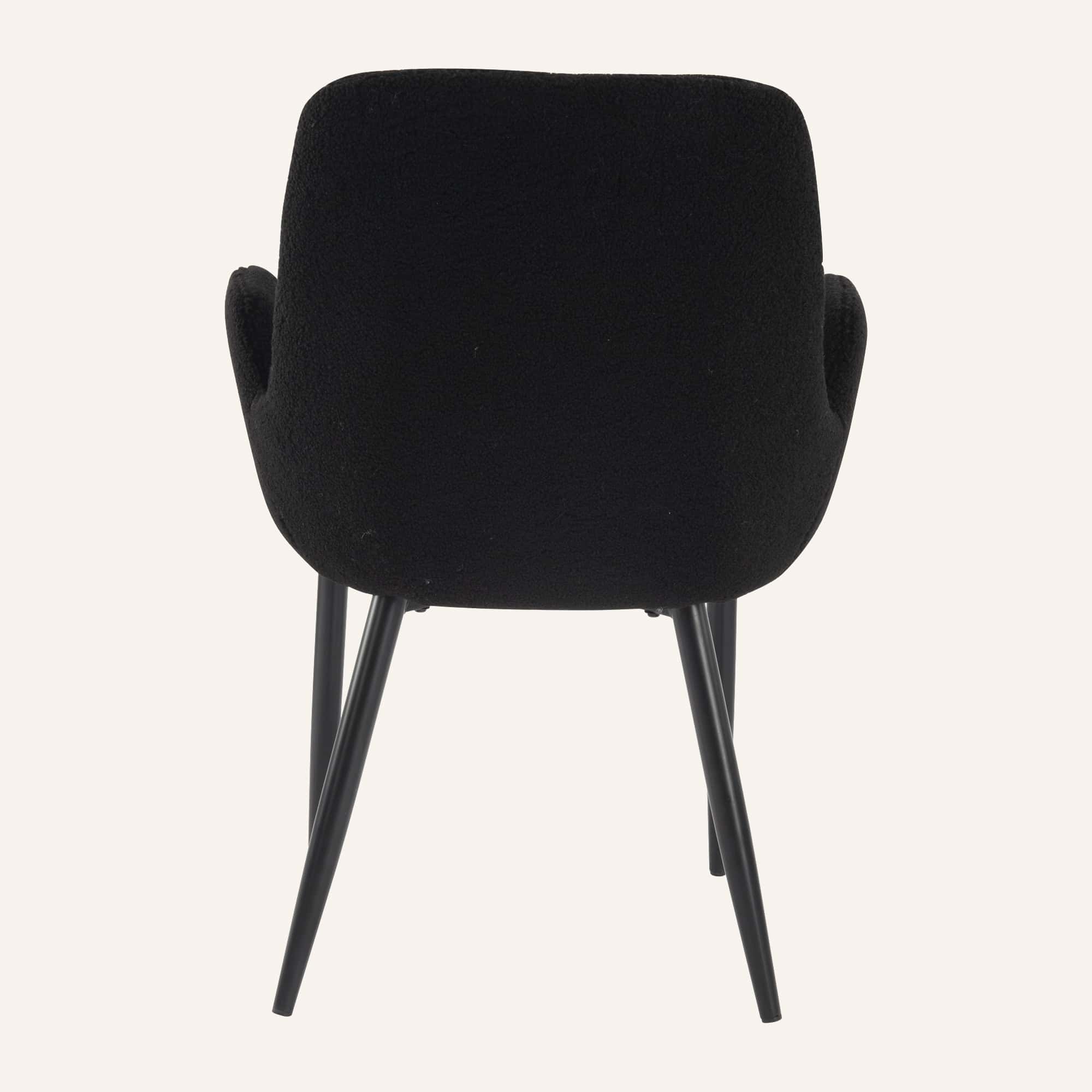 Luxe Dining Table Set with Boucle Armchairs - Image 17