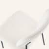 White Whisper Teddy Fabric Dining Duo - Thumbnail Image 12
