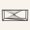 Eleganza Glass Enclave Coffee Table - Thumbnail Image 4