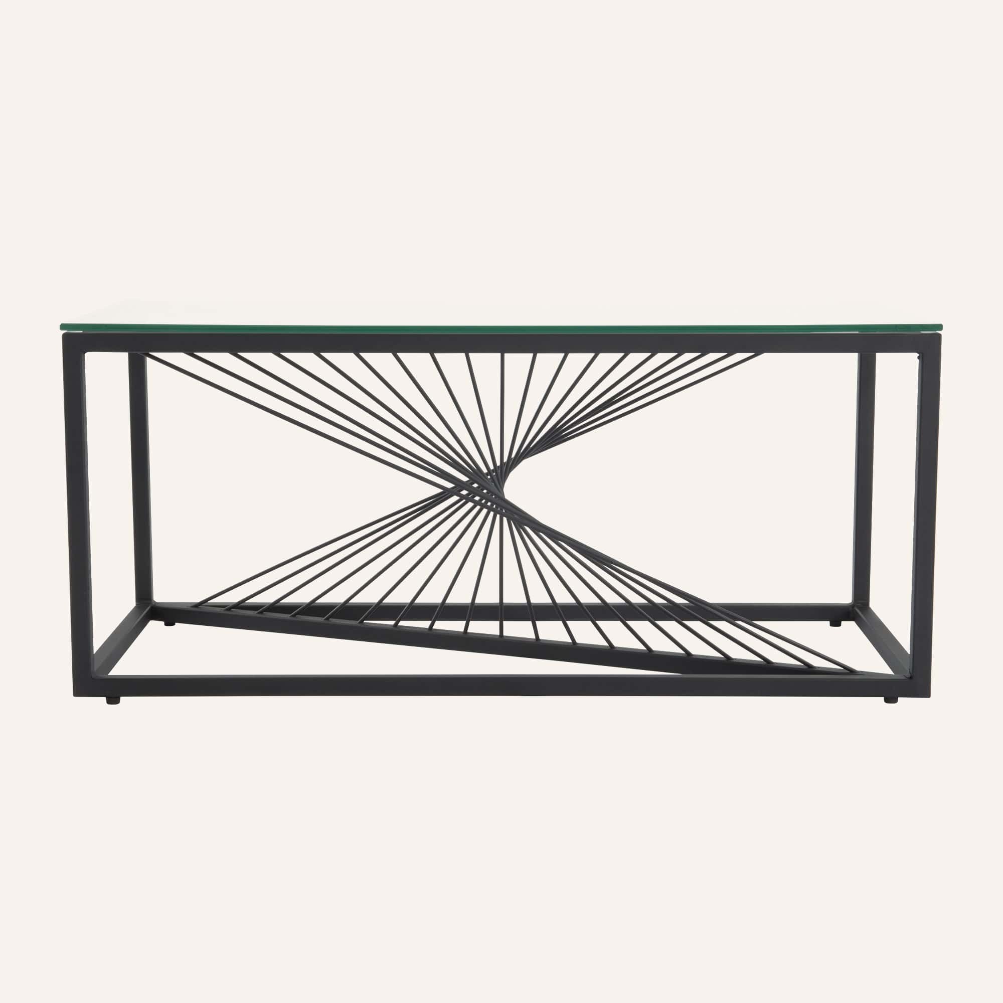 Eleganza Glass Enclave Coffee Table - Image 4