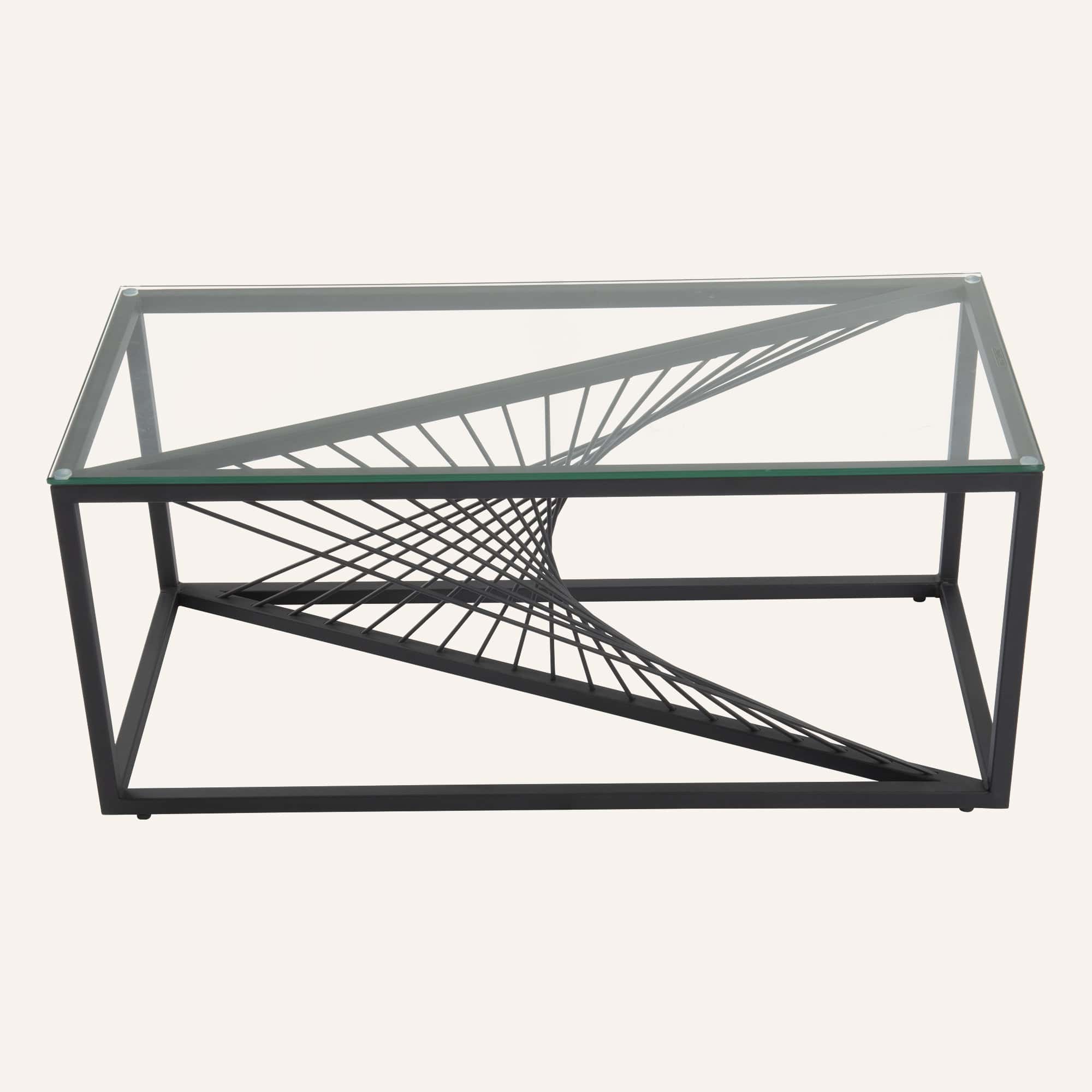 Eleganza Glass Enclave Coffee Table - Image 5