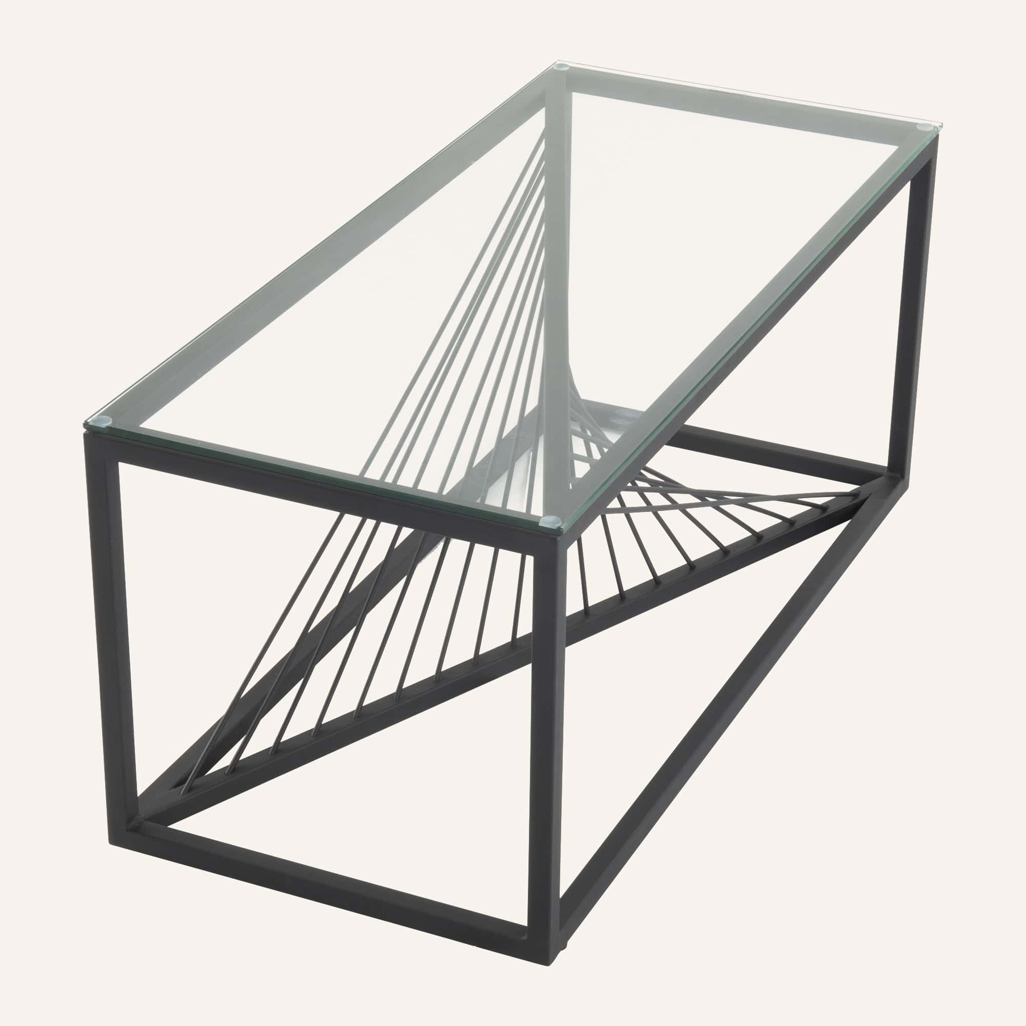 Eleganza Glass Enclave Coffee Table - Image 6