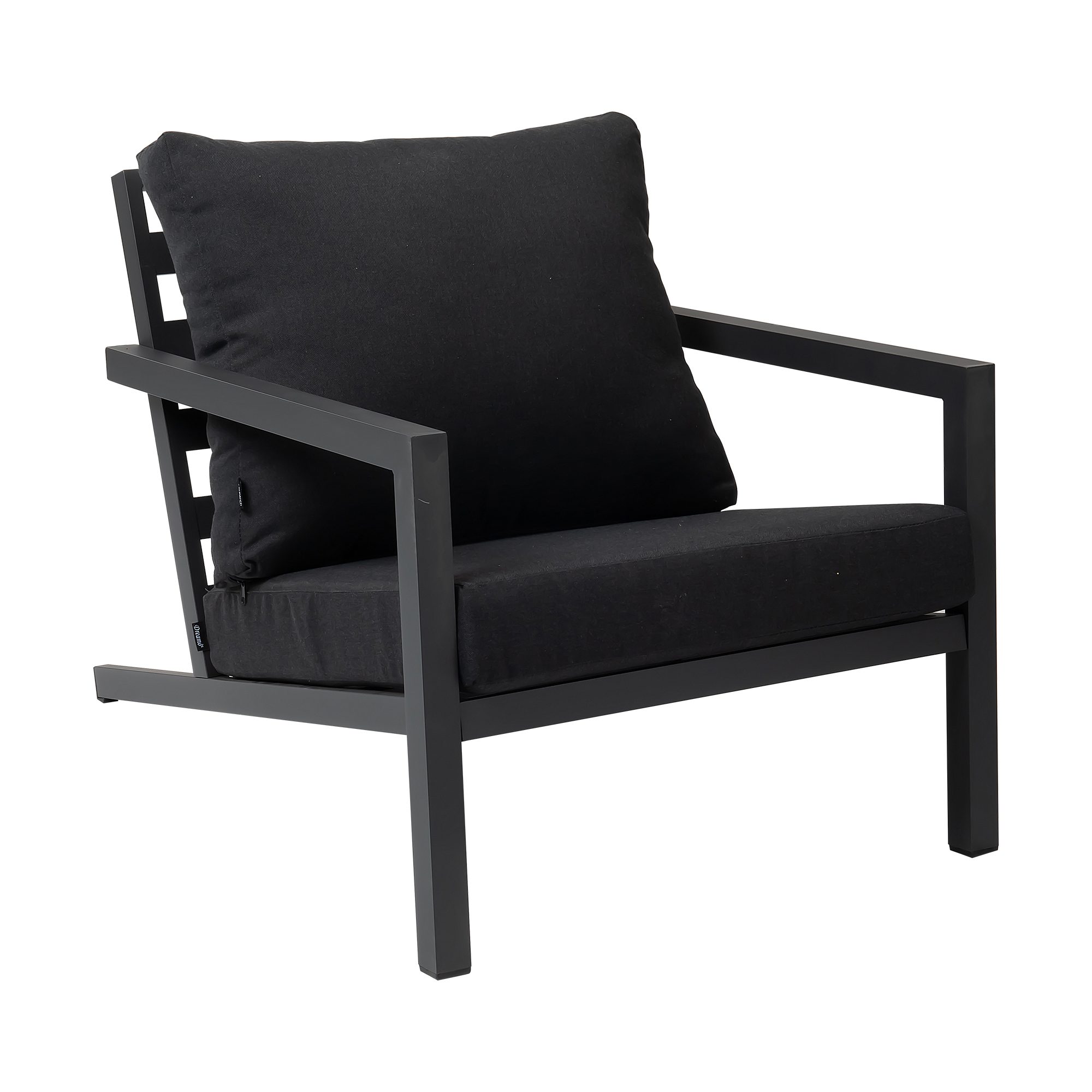 Aidan Garden Furniture Set in Slate Grey — 5 pieces - Image 5