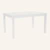 11-Piece Aluminium Garden Dining Table Set in White - Thumbnail Image 14