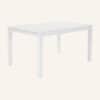 11-Piece Aluminium Garden Dining Table Set in White - Thumbnail Image 13