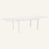 11-Piece Aluminium Garden Dining Table Set in White - Thumbnail Image 11