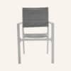 11-Piece Aluminium Garden Dining Table Set in White - Thumbnail Image 18