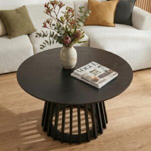 Palmer Slatted Sphere Coffee Table