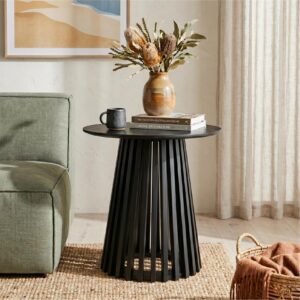 Palmer Charcoal Chic Side Table