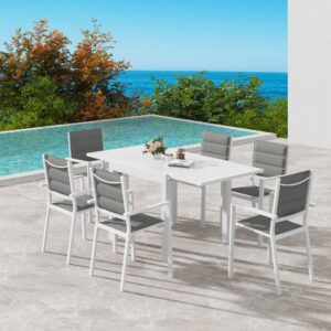 Aluminium 6-8 Seater Dining Set