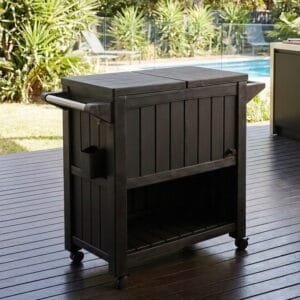 Portable Garden Bar with Cooler