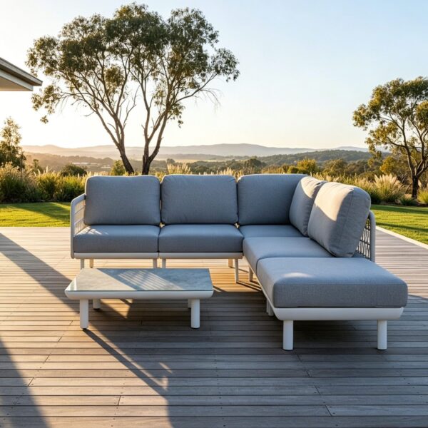 Modular Outdoor Furniture Corner Set – 6 Pieces