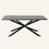 Luxe Dining Table Set with Boucle Armchairs - Thumbnail Image 7