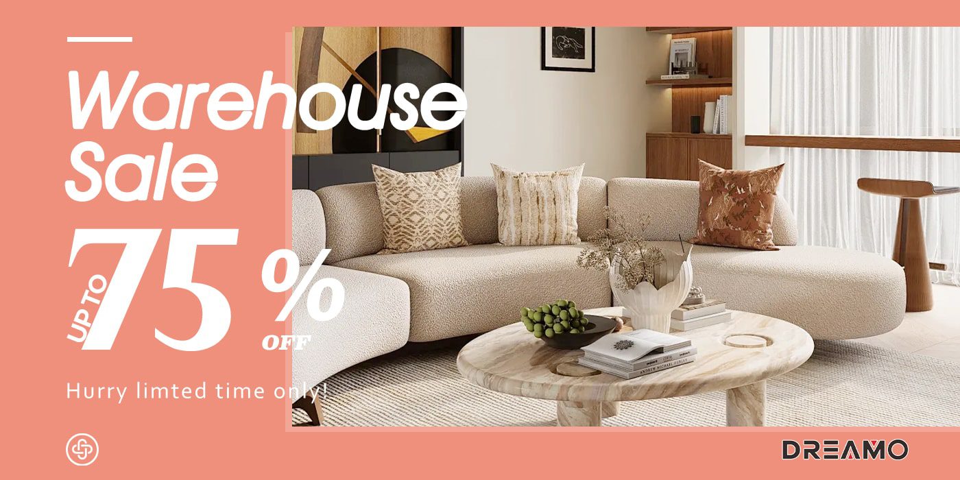 Warehouse Sale Up to 75% OFF Hurry Limited time only!