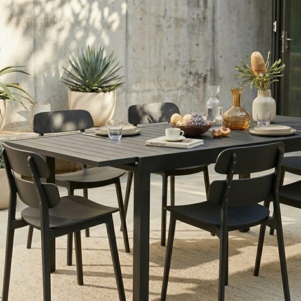 Alba Blackline Dining Chairs (Set of 4)