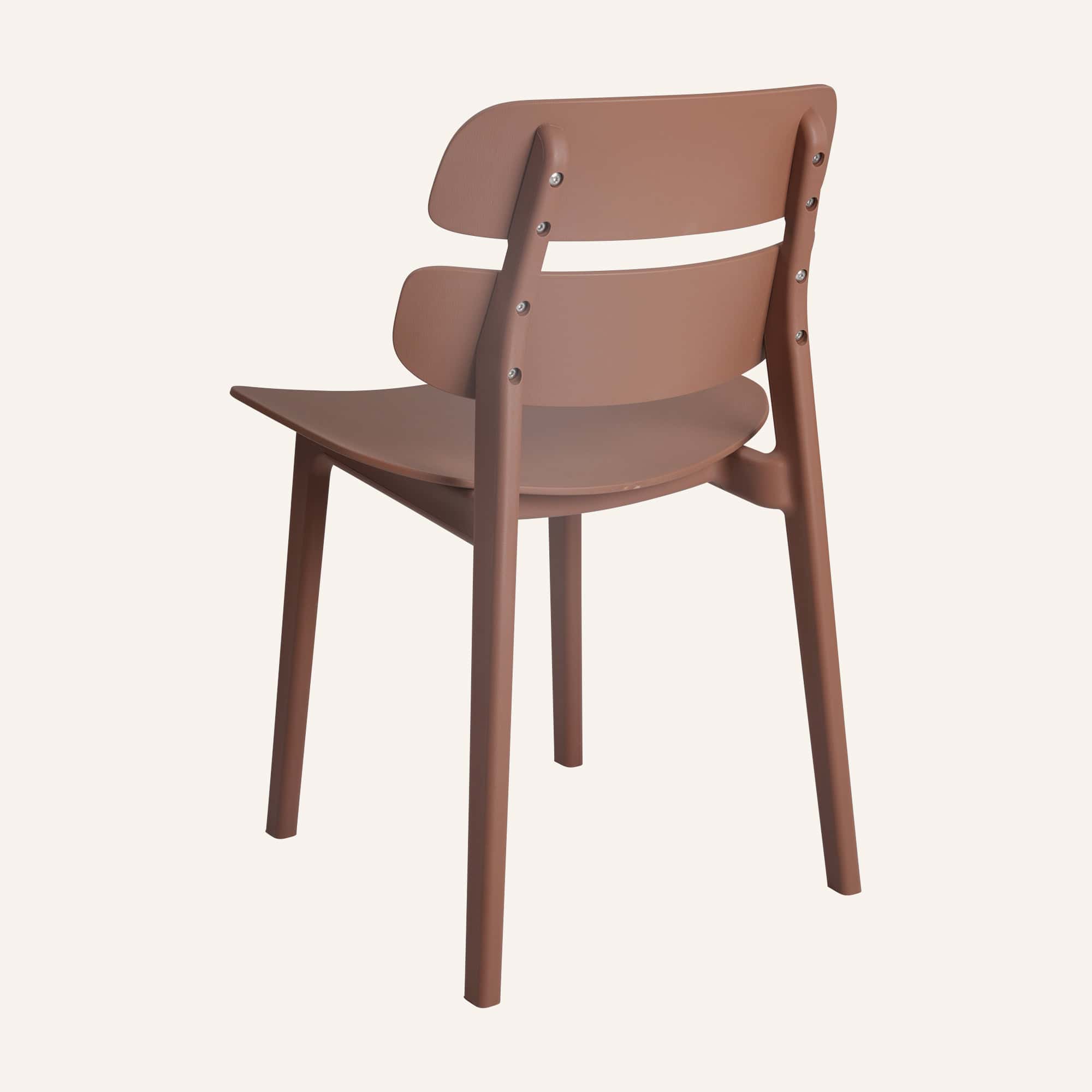 Alba Espresso Form Dining Chairs (Set of 4) - Image 12