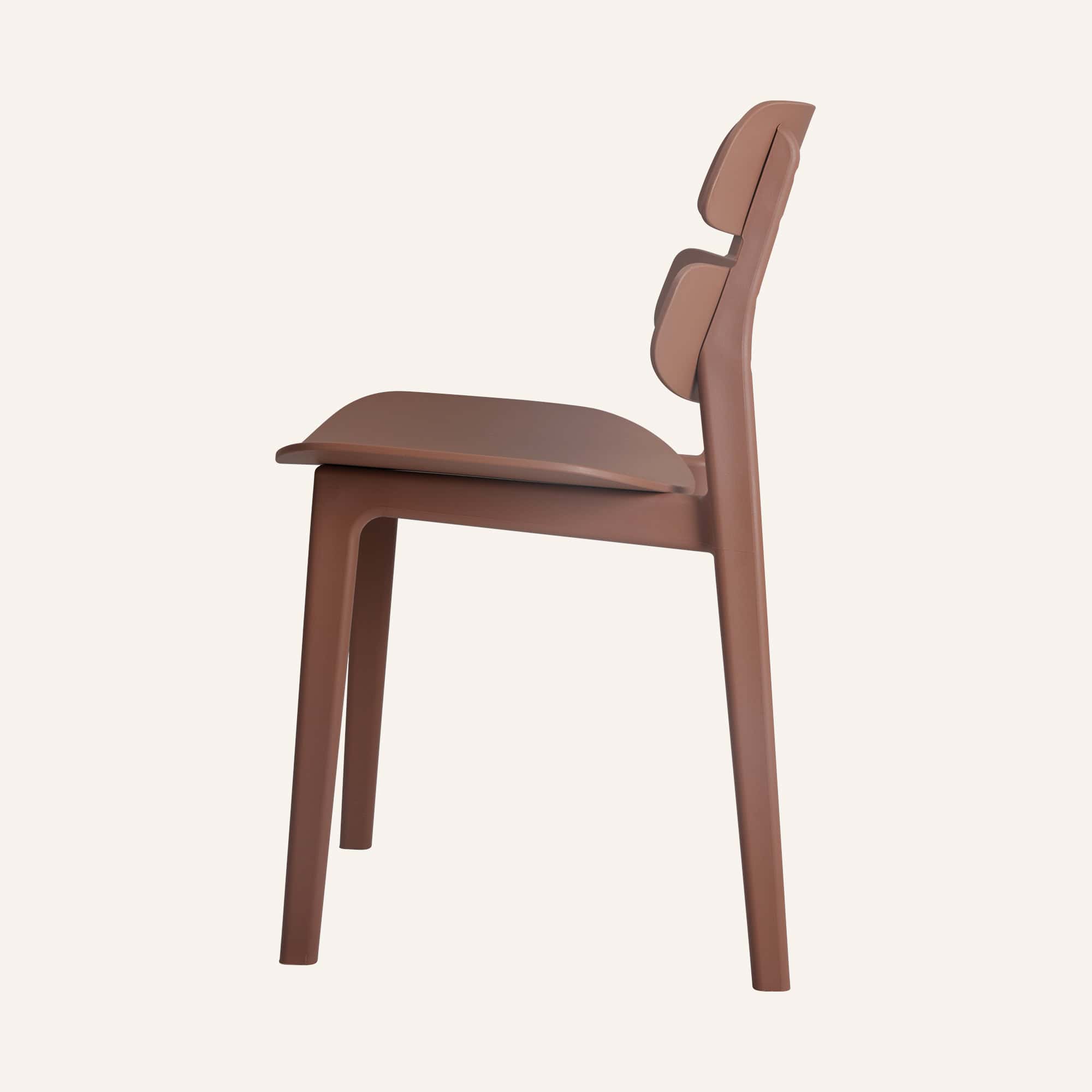 Alba Espresso Form Dining Chairs (Set of 4) - Image 11