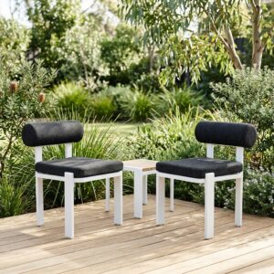 Varo Midnight Duo Outdoor Chairs (Set of 2)