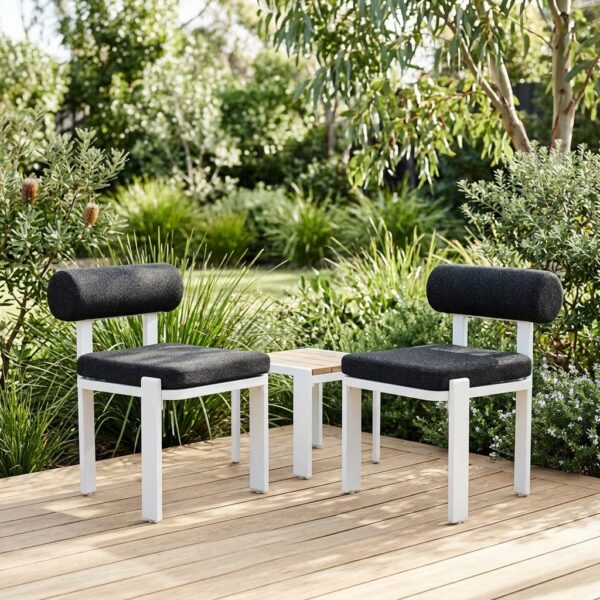 Varo Midnight Duo Outdoor Chairs (Set of 2)