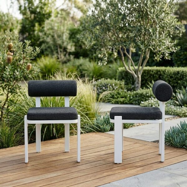 Varo Midnight Duo Outdoor Chairs (Set of 2)