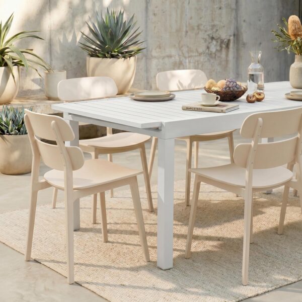 Alba Sandtone Dining Chairs (Set of 4)