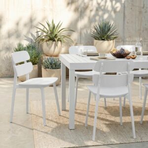 Alba Whiteform Dining Chairs (Set of 4)