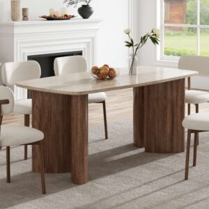 Twilight Grain Walnut Dining Table