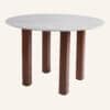 Willowmarble Round Dining Table - Thumbnail Image 8