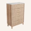 Anna Ribbletone Five-Drawer Chest - Thumbnail Image 8