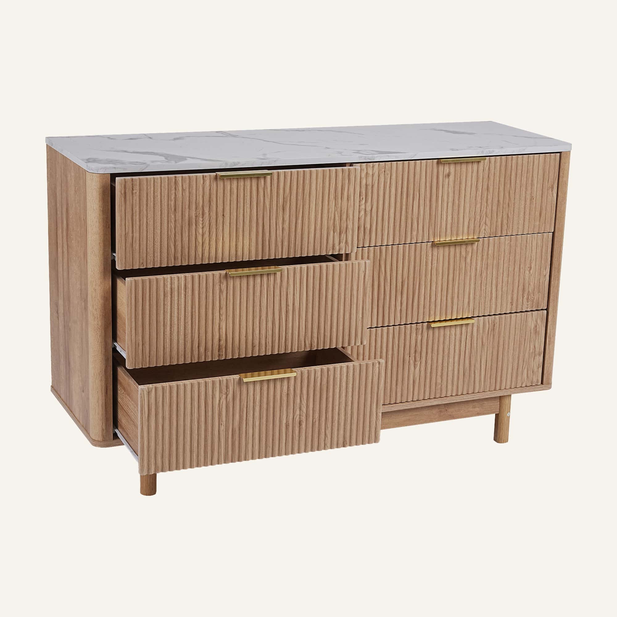 Stonegrain Anna Six-Drawer Chest - Image 10