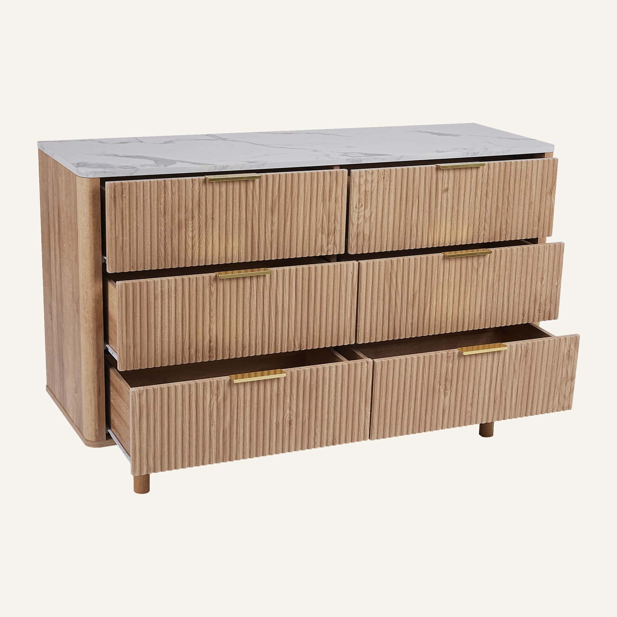 Stonegrain Anna Six-Drawer Chest - Image 11