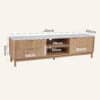 Marblefront Anna TV Stand - Thumbnail Image 19