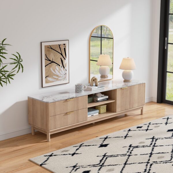 Marblefront Anna TV Stand