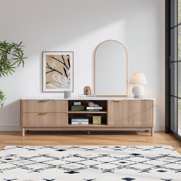 Marblefront Anna TV Stand