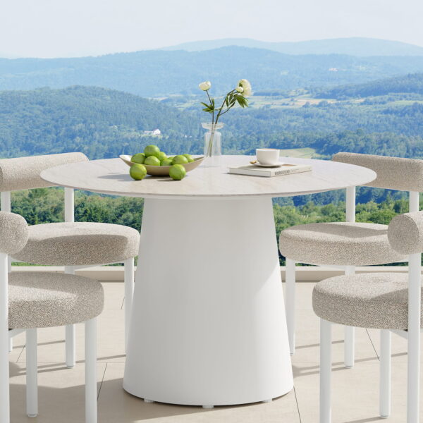 Sunchime Round Outdoor Table