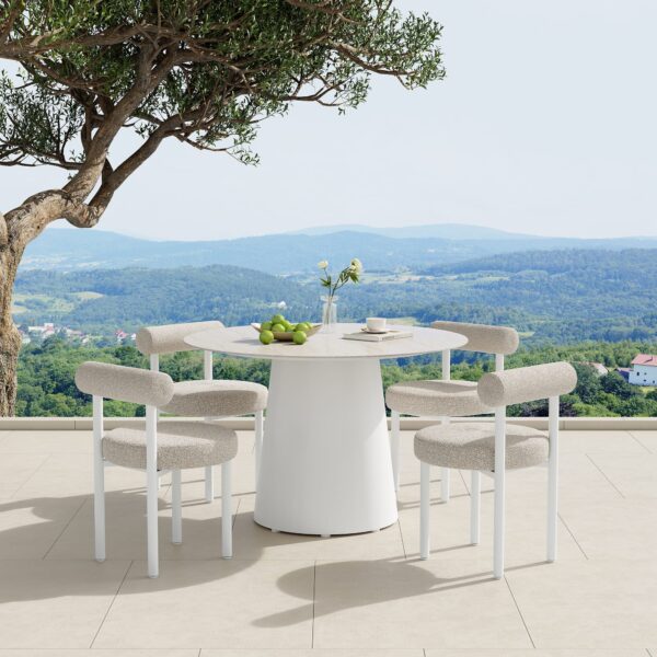 Sunchime Round Outdoor Table