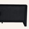 Wallis Black Wood-Look Entertainment Unit with Storage - Thumbnail Image 8