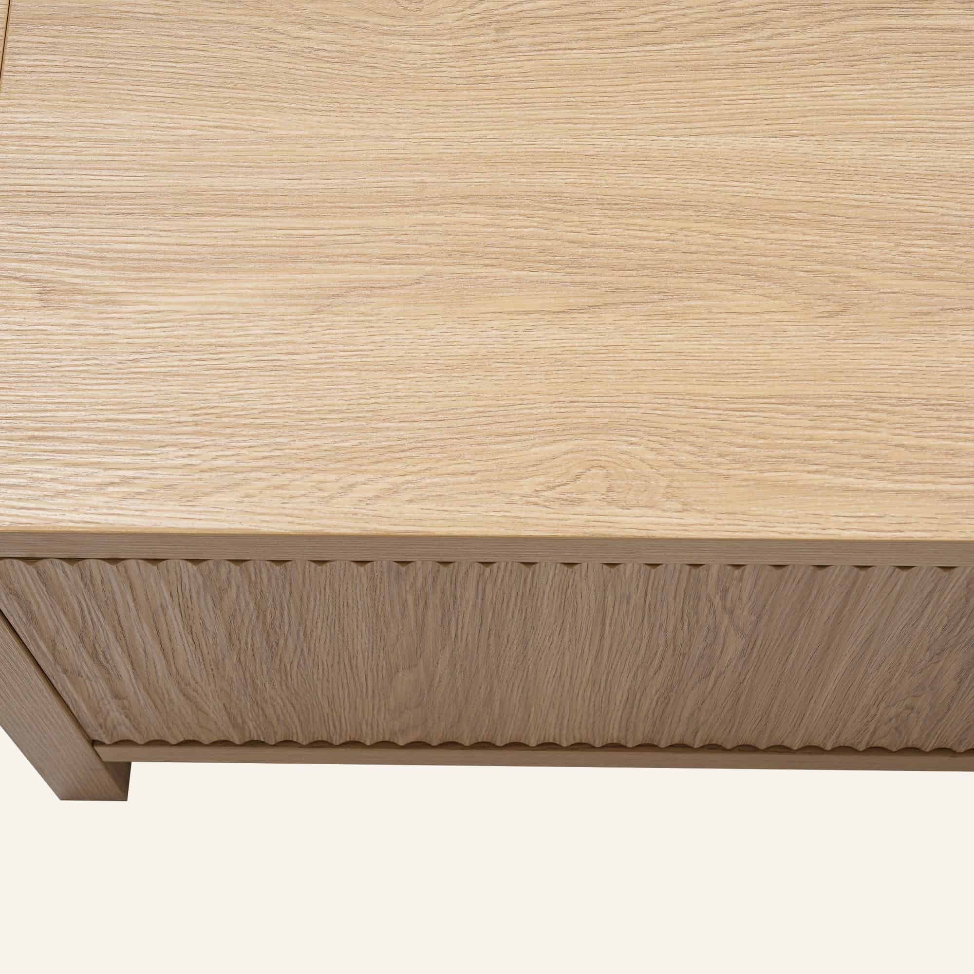 Wallis Natural Wood-Look Entertainment Unit with Storage - Image 13